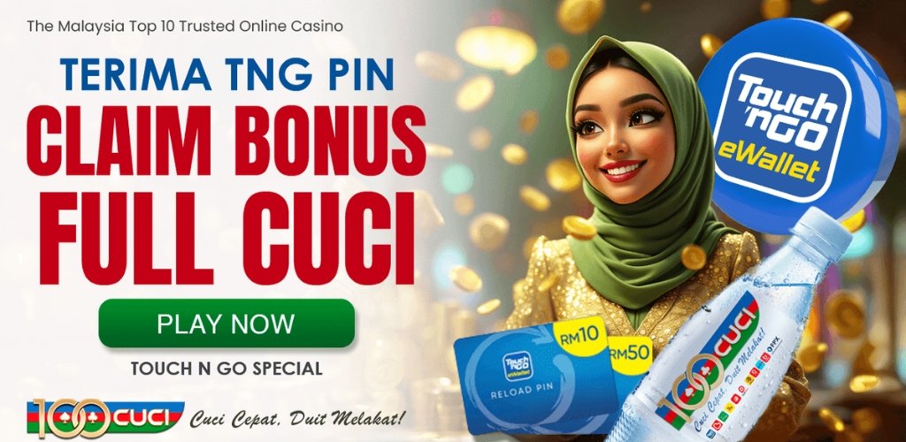 Claim 100Cuci Bonus with Ewallet Deposit