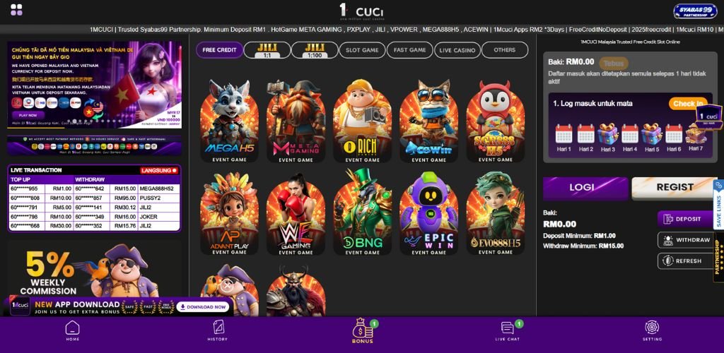 1MCuci Official Website