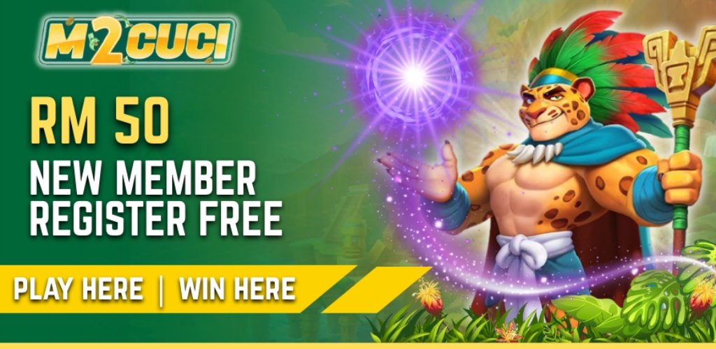 M2Cuci Claim Free Credit RM50 and Enjoy Playing