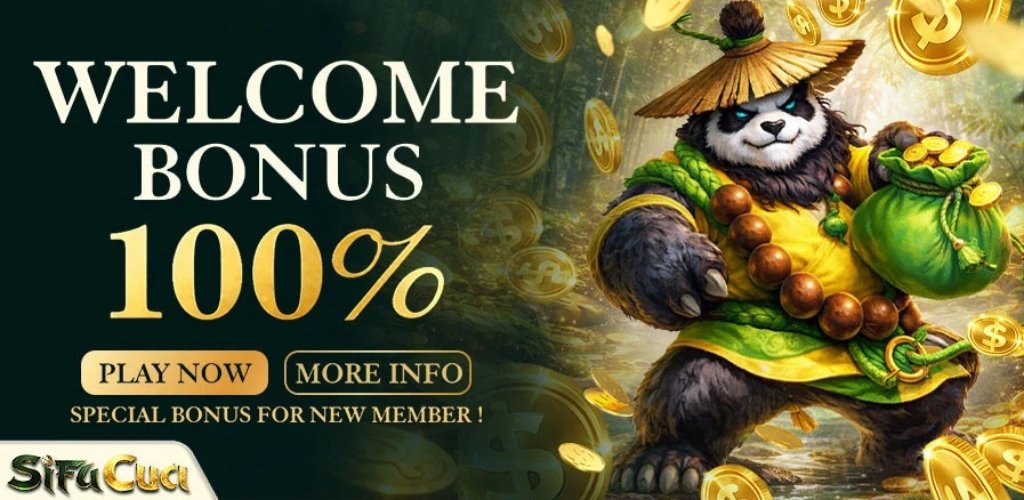 Sifucuci Welcome Bonus 100% for New Joiners