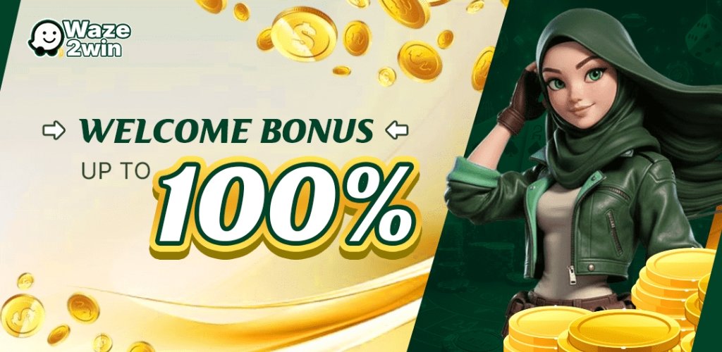 Waze2win Welcome Bonus Up To 100%